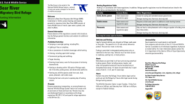 Bear River MBR Hunting Brochure